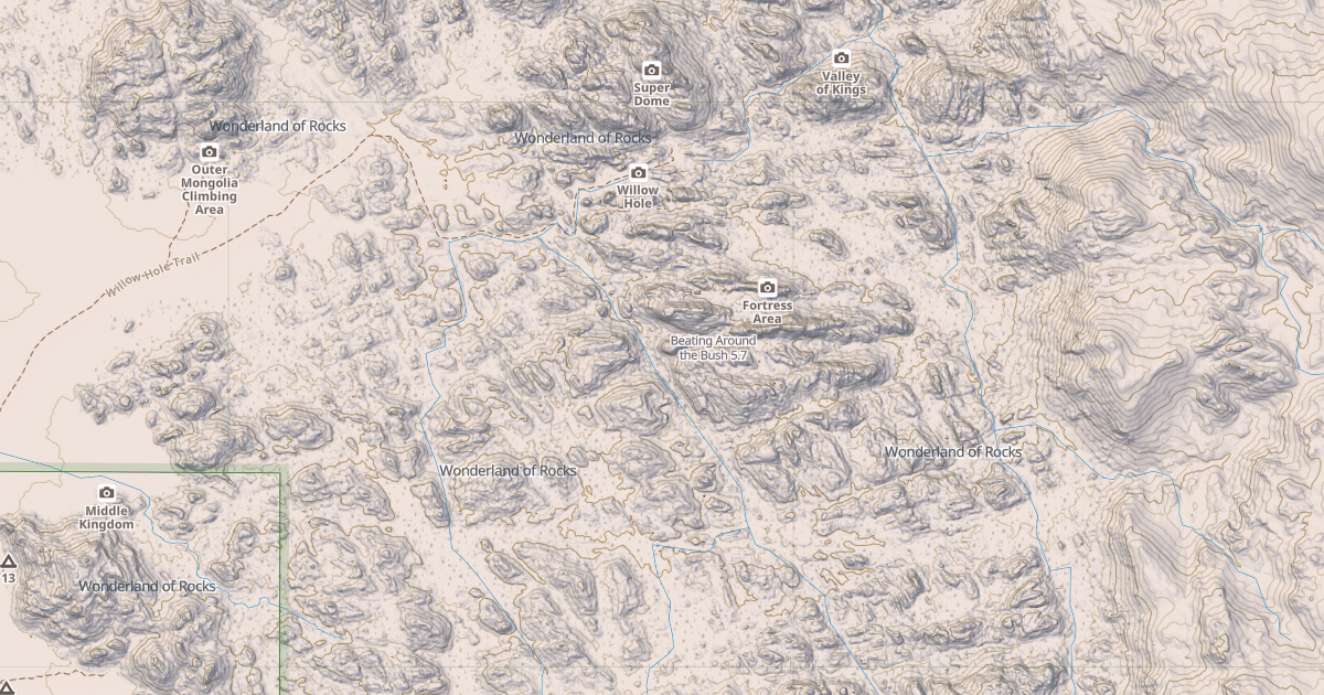 Map preview of Beating Around the Bush
