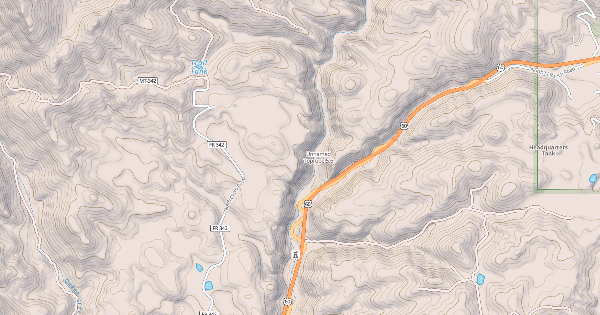 Map preview of Unnamed Toprope