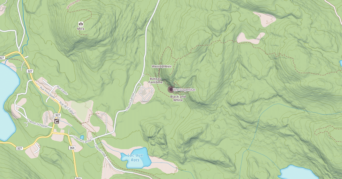 Map preview of Vire Suspendue