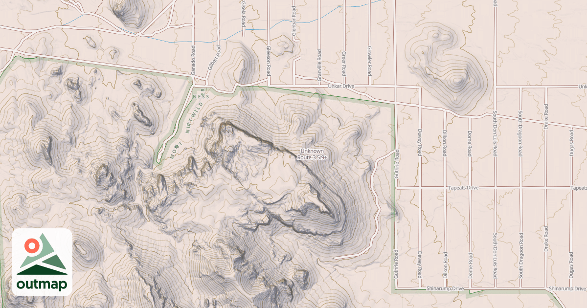 Map of Unknown Route 3