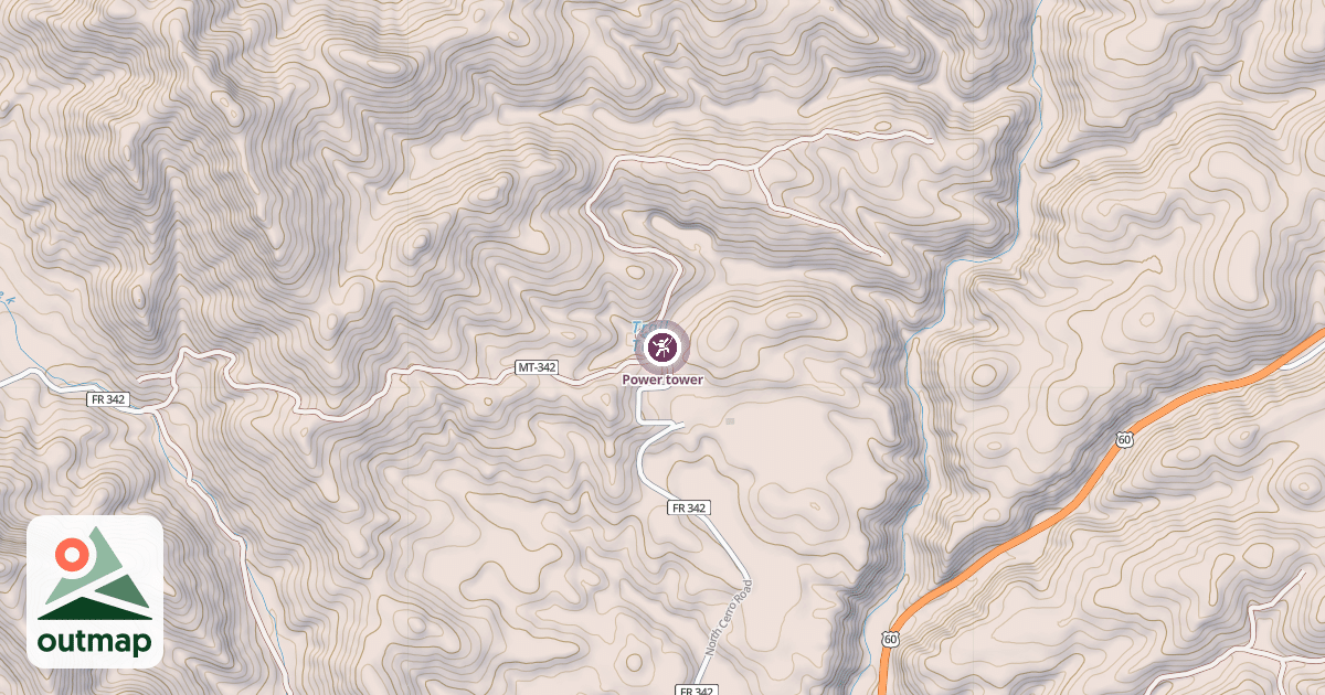 Map of Power tower
