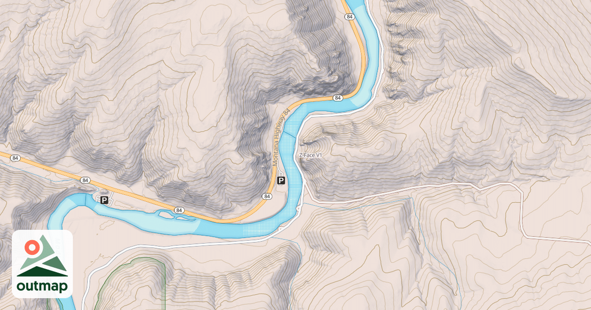 Map of Z-Face