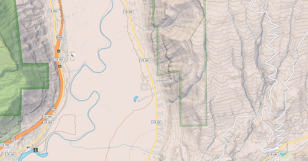 Map preview of Sunshine