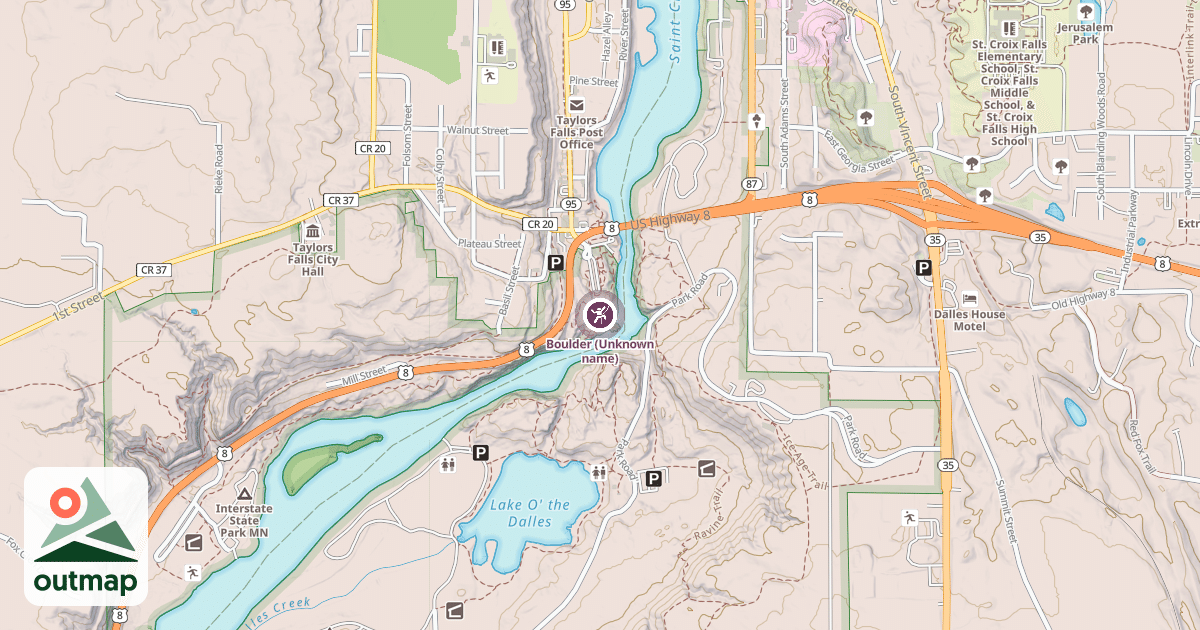 Map of Boulder (Unknown name)