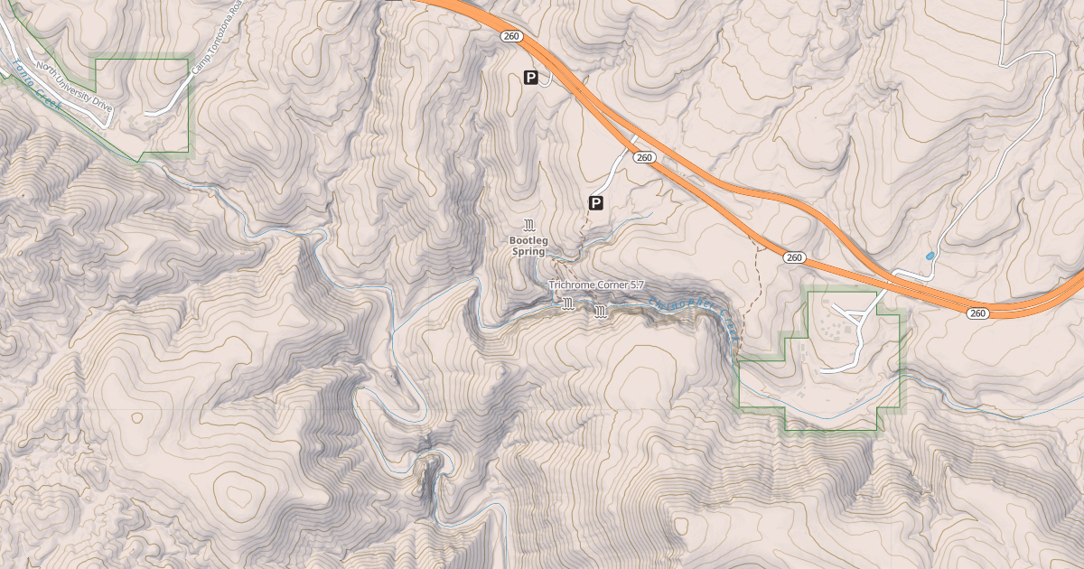 Map preview of Trichrome Corner