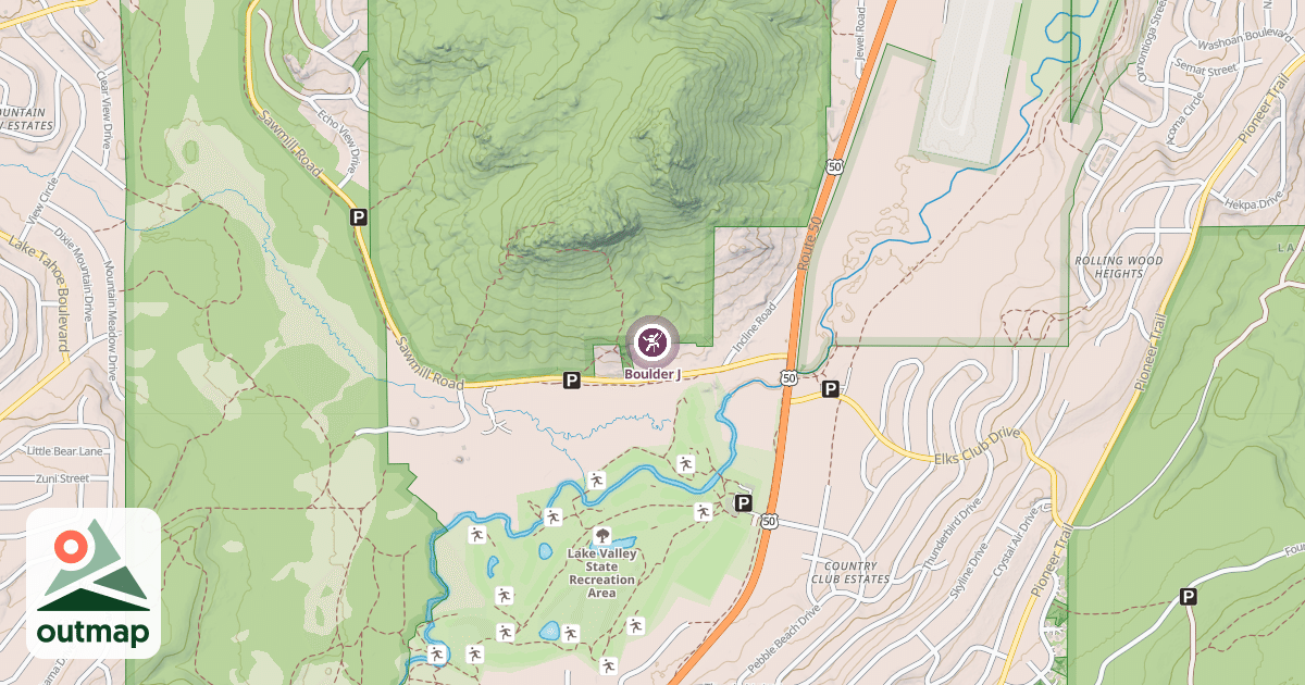 Map of Boulder J