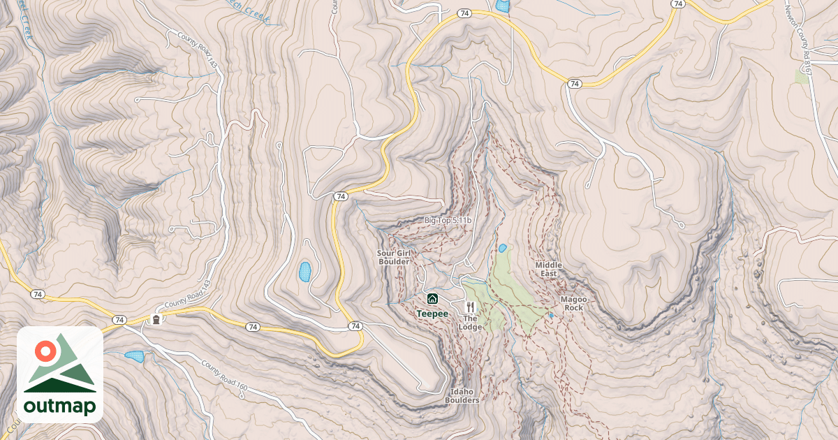 Map of Big Top