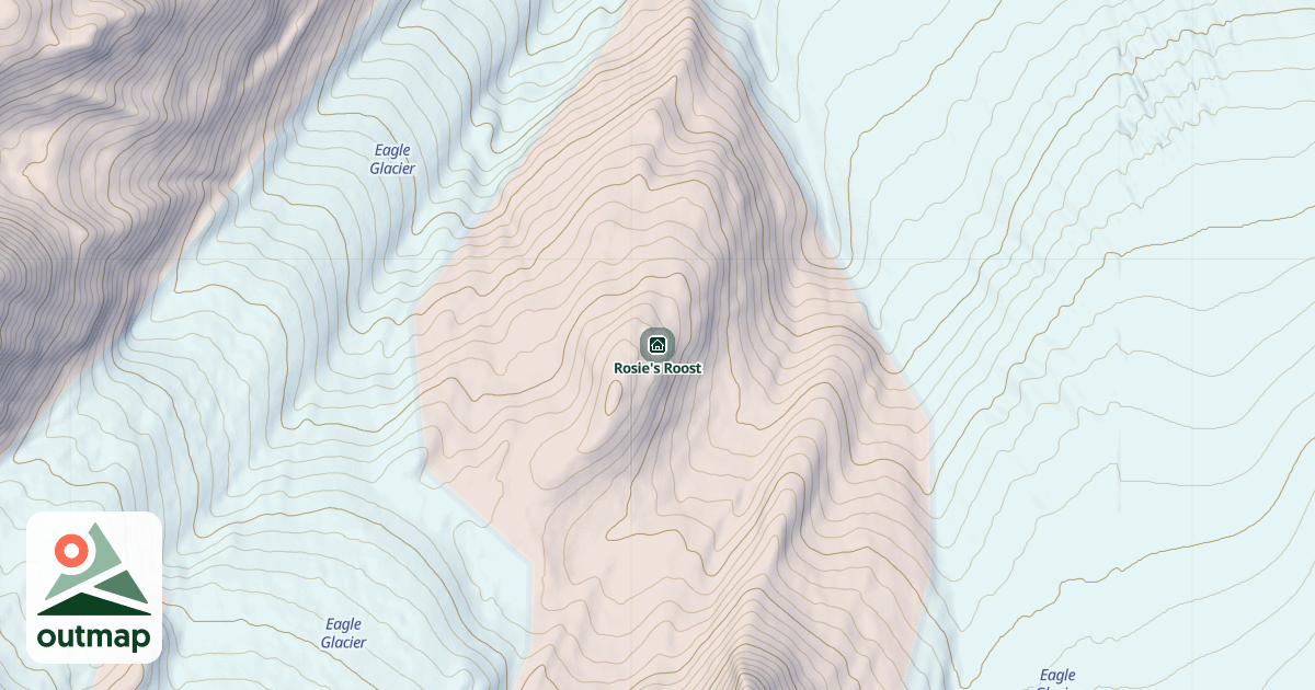 Map of Rosie's Roost