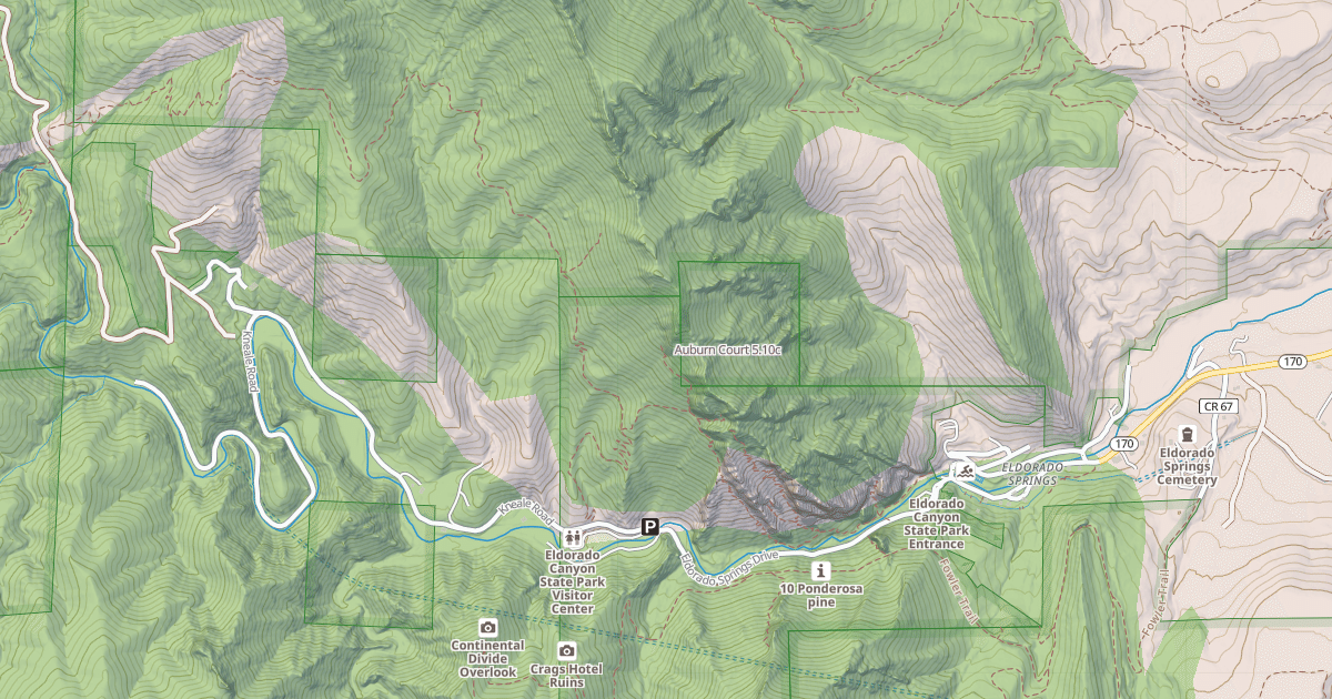 Map preview of Auburn Court