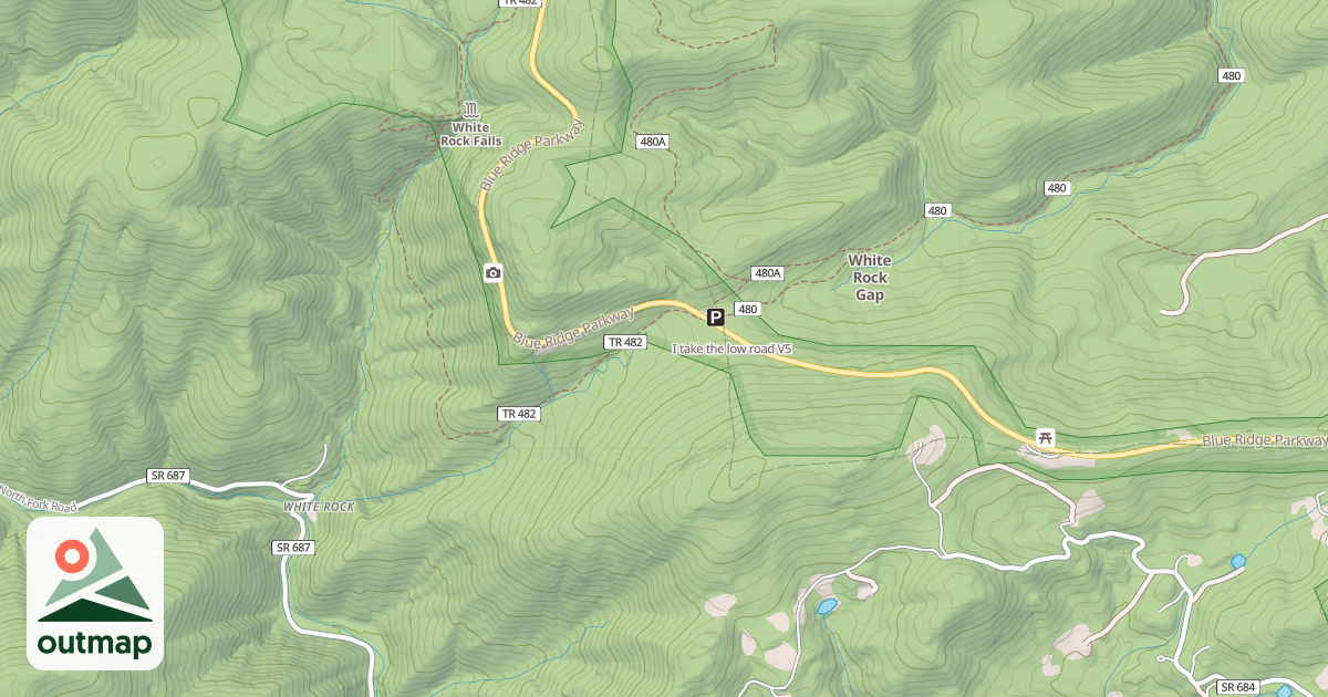 Map of I take the low road