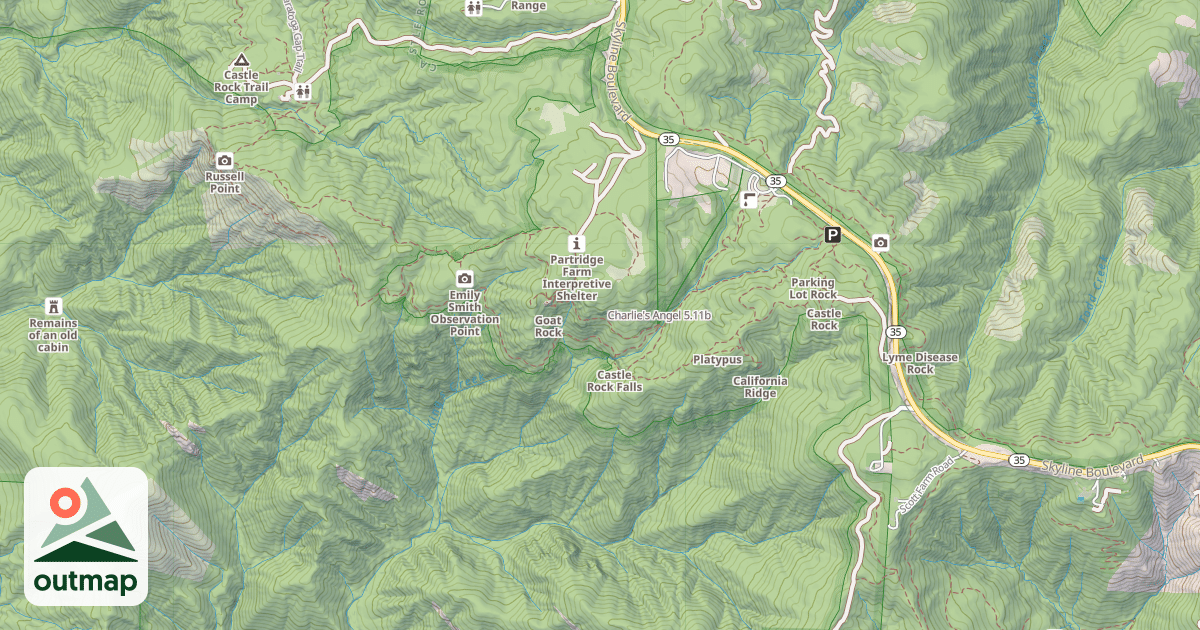 Map of Charlie's Angel