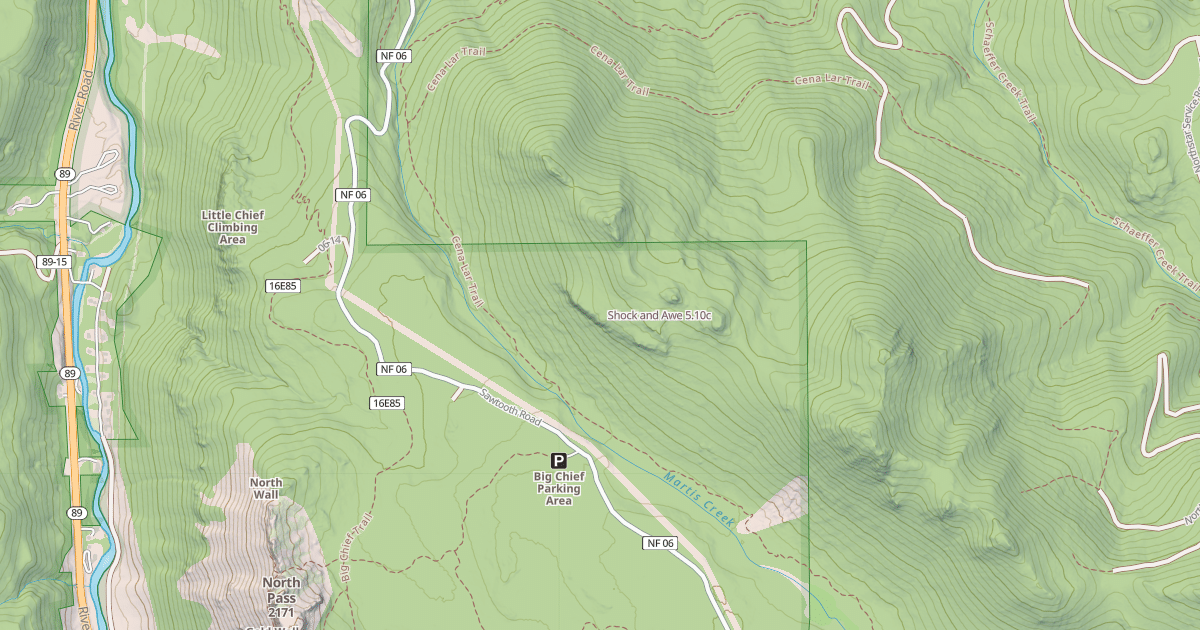 Map preview of Shock and Awe