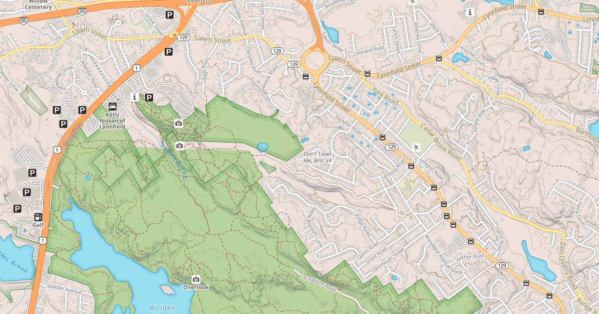 Map preview of Don't Taser Me, Bro!