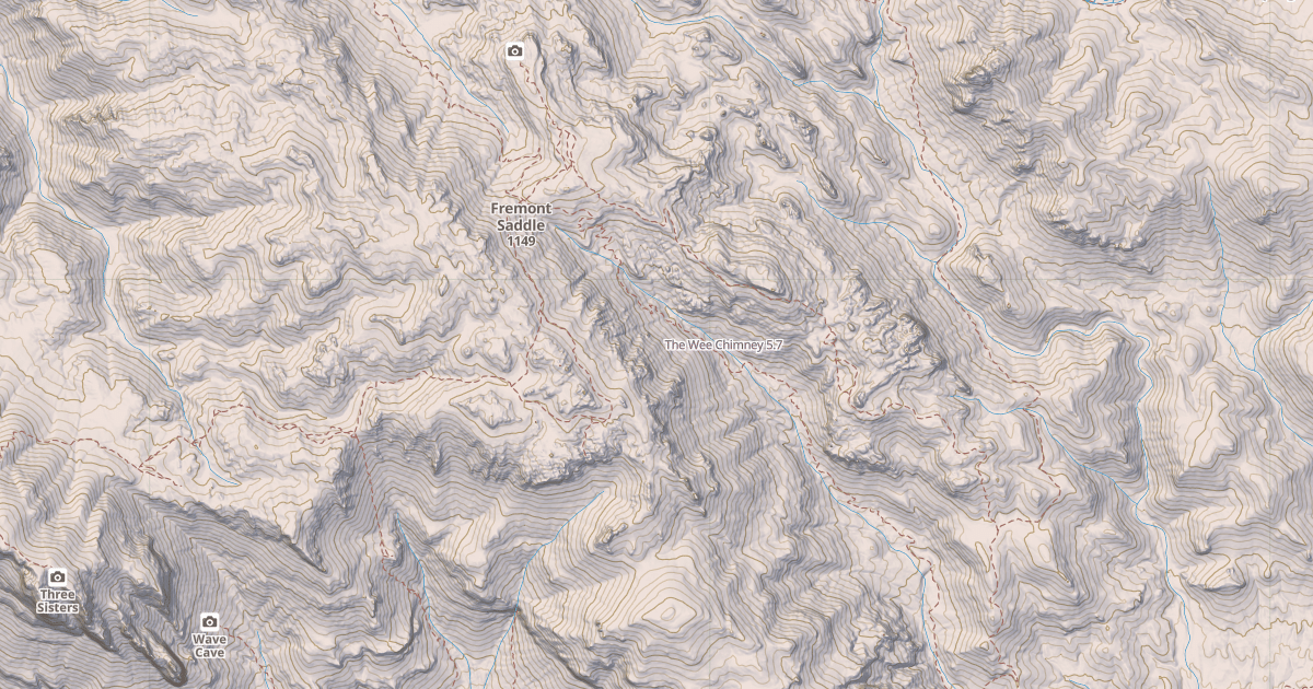 Map preview of The Wee Chimney