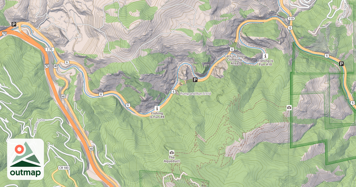 Map of Pump and Run