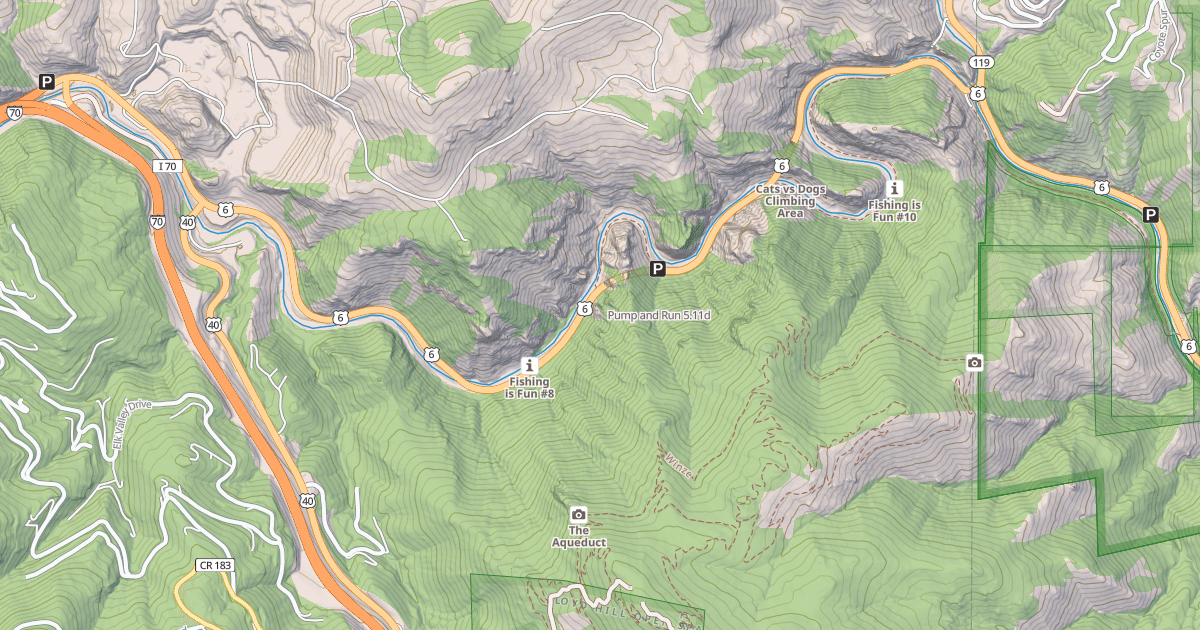 Map preview of Pump and Run