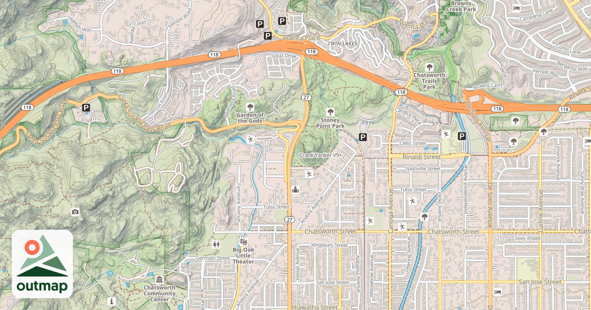 Map of Crank Yanker