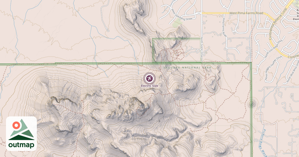 Map of Electric Slab