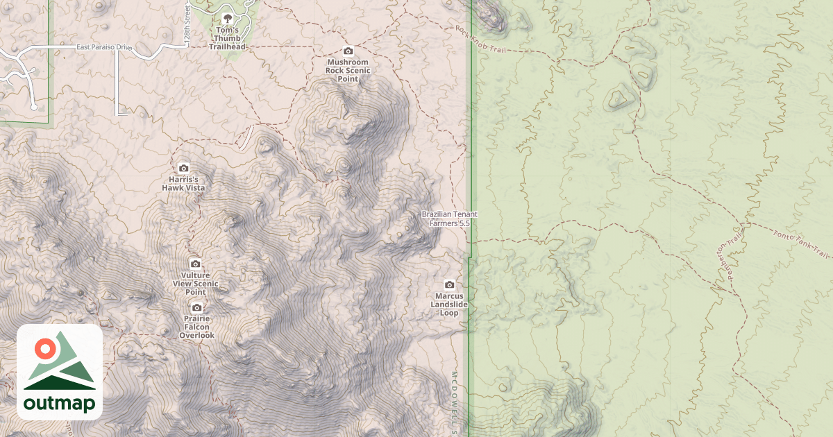 Map of Brazilian Tenant Farmers