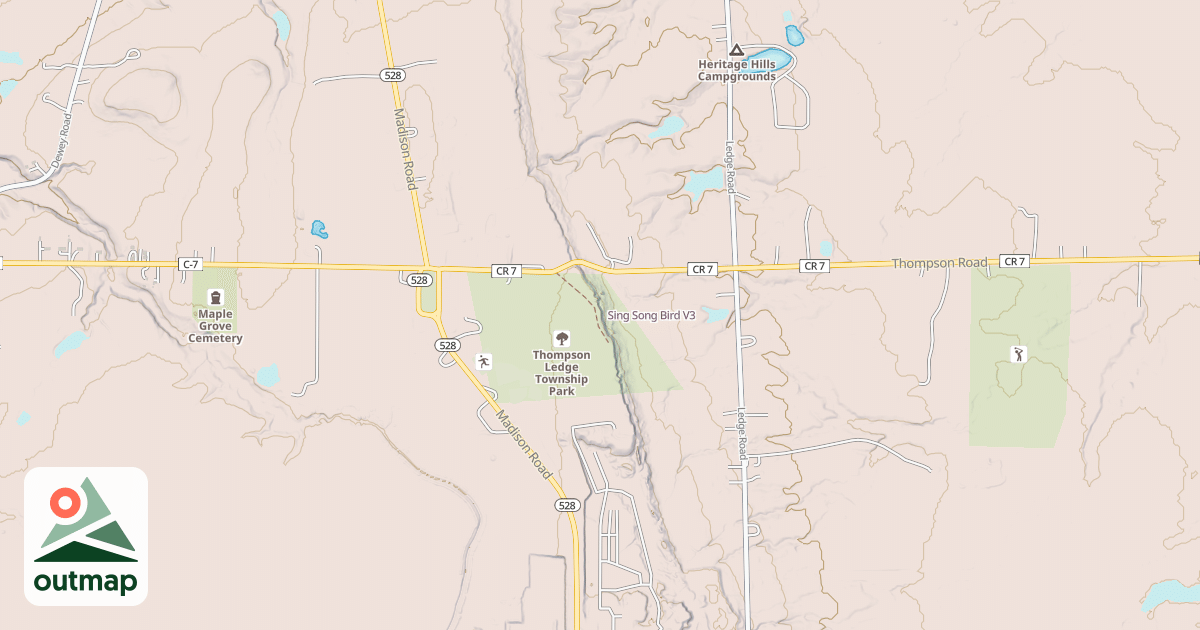 Map of Sing Song Bird