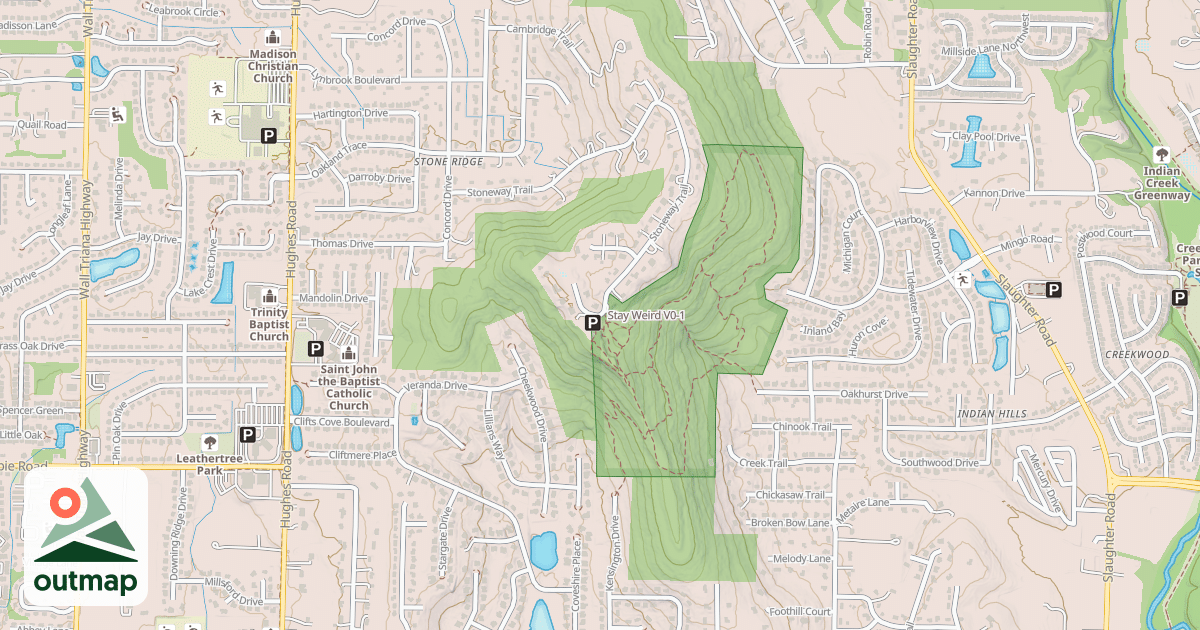 Map of Stay Weird