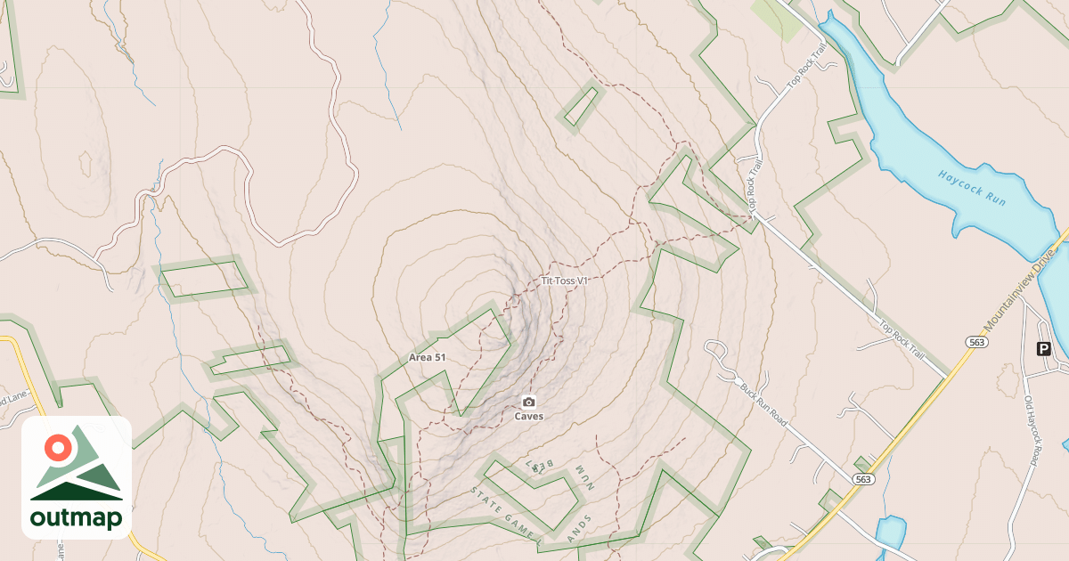 Map of Tit Toss