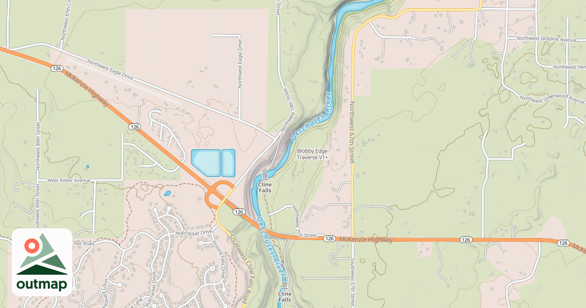 Map of Blobby Edge Traverse