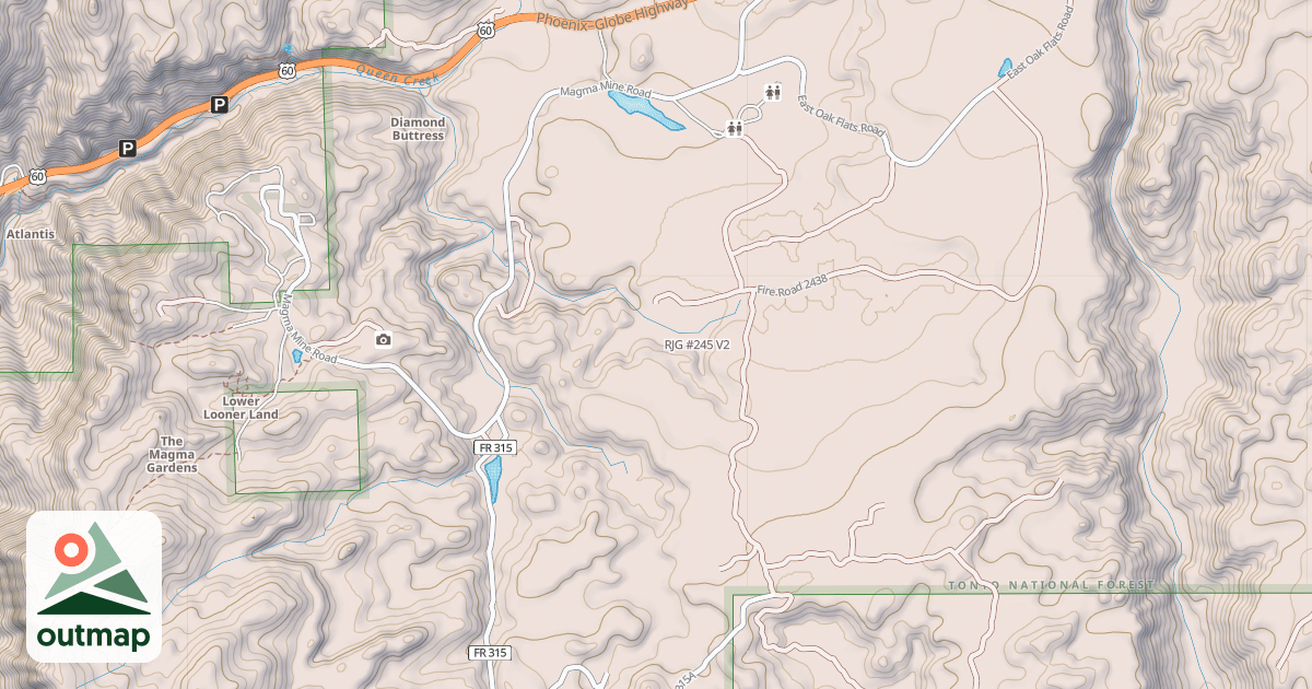 Map of RJG #245