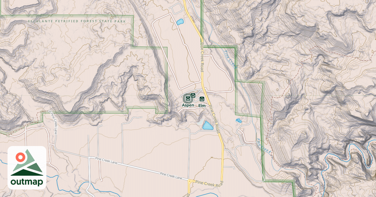 Map of Aspen