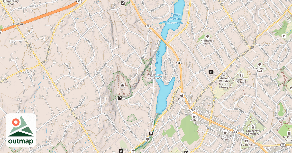 Map of Middle Roof Variation