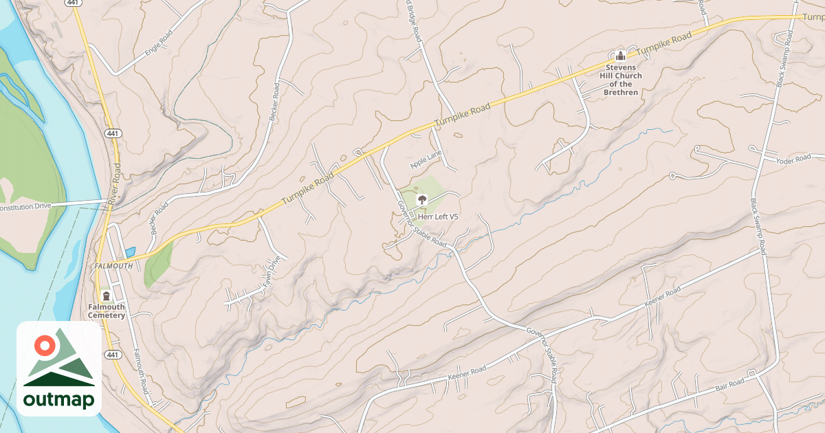 Map of Herr Left