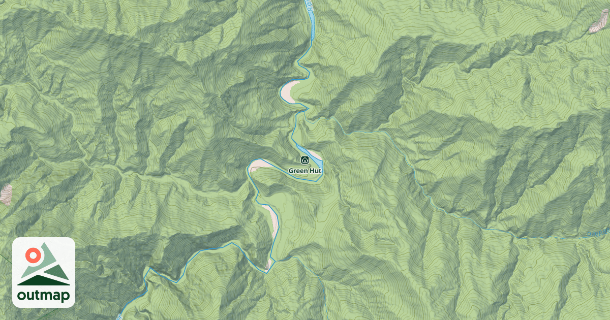 Map of Green Hut