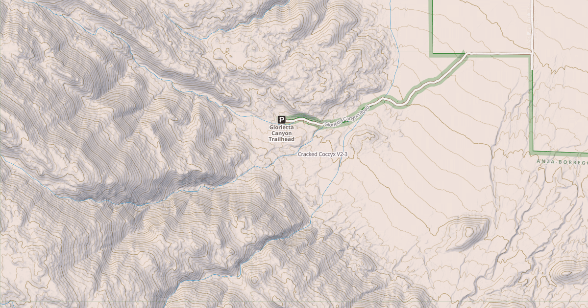 Map preview of Cracked Coccyx