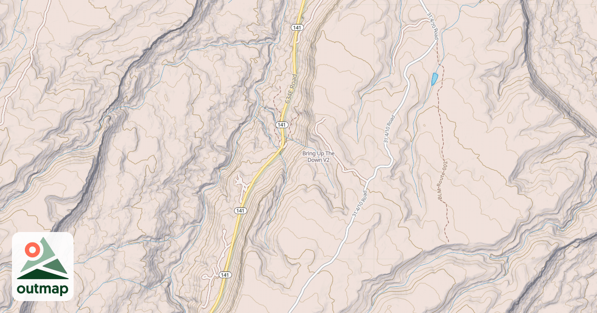 Map of Bring Up The Down