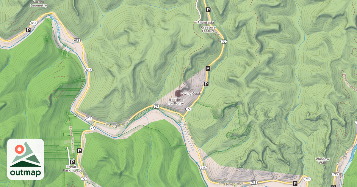 Map of Oozing Couth