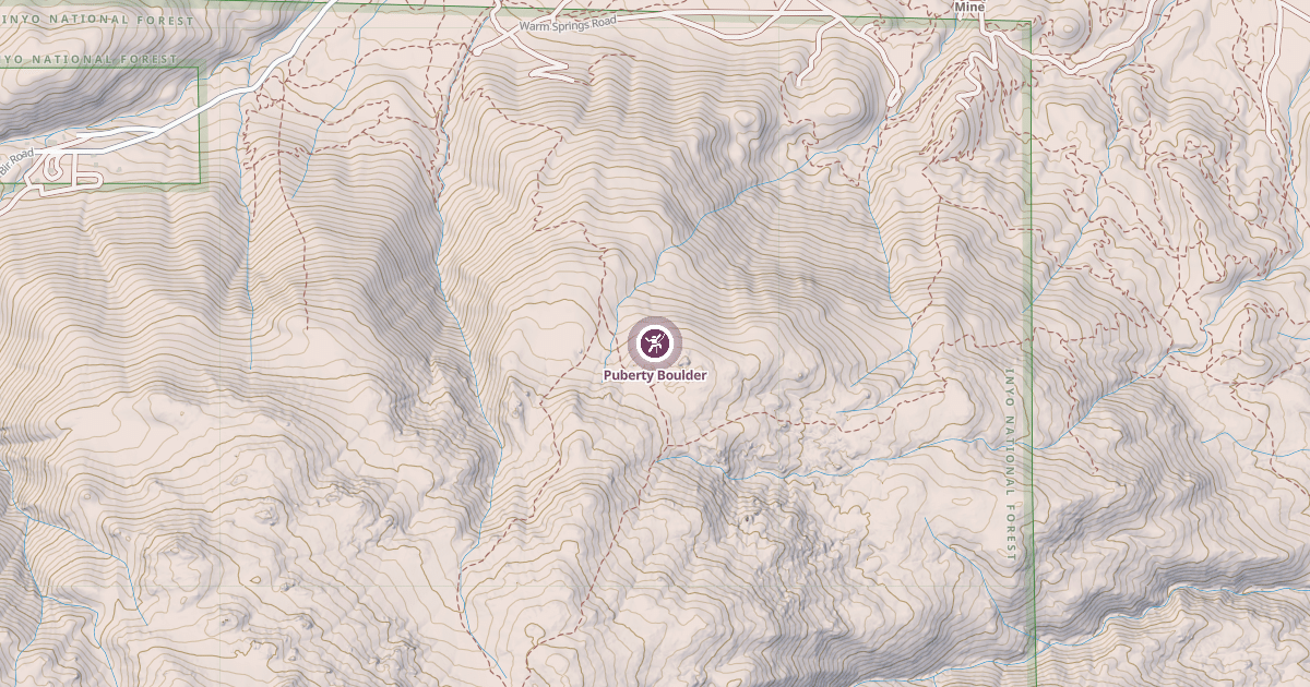 Map preview of Puberty Boulder