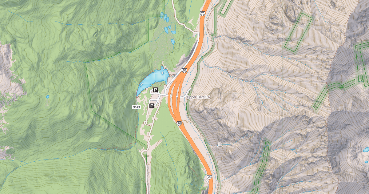Map preview of Upper Tiers