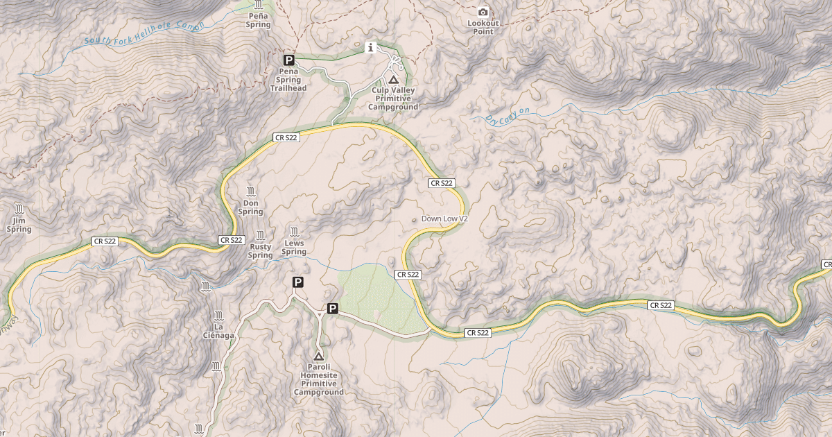 Map preview of Down Low