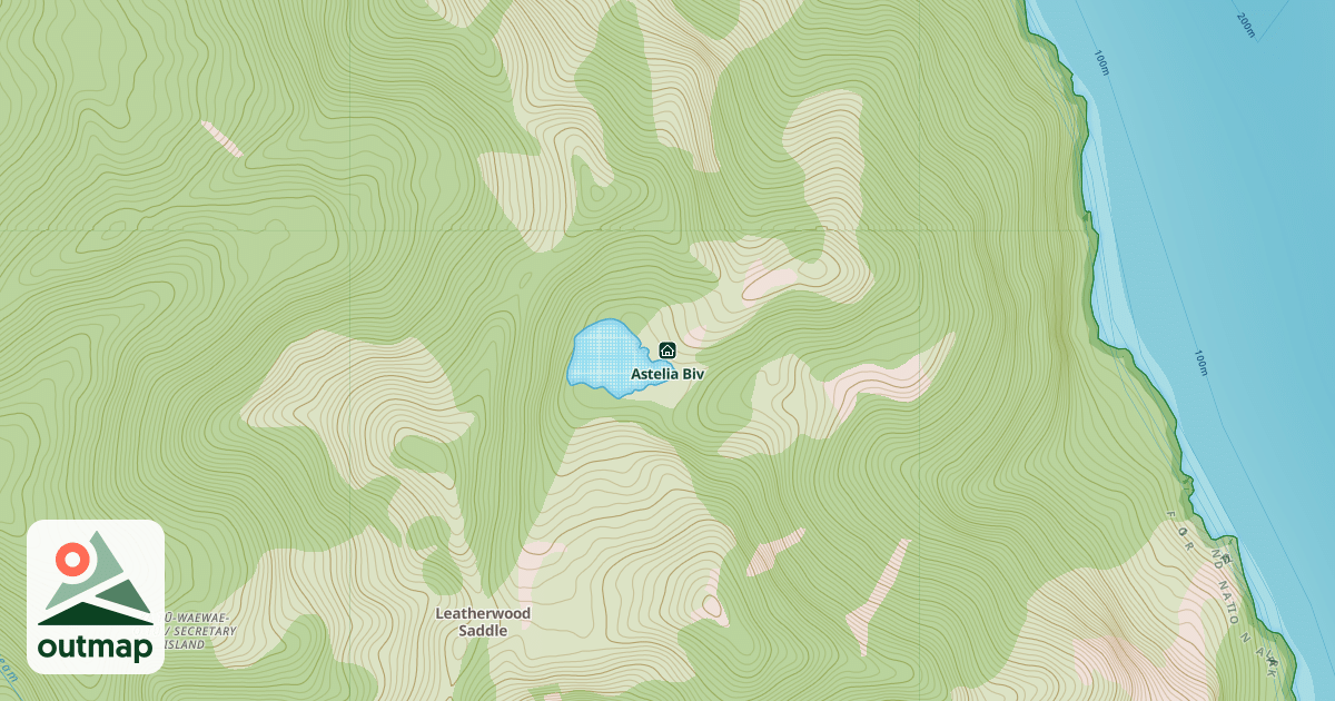 Map of Astelia Biv