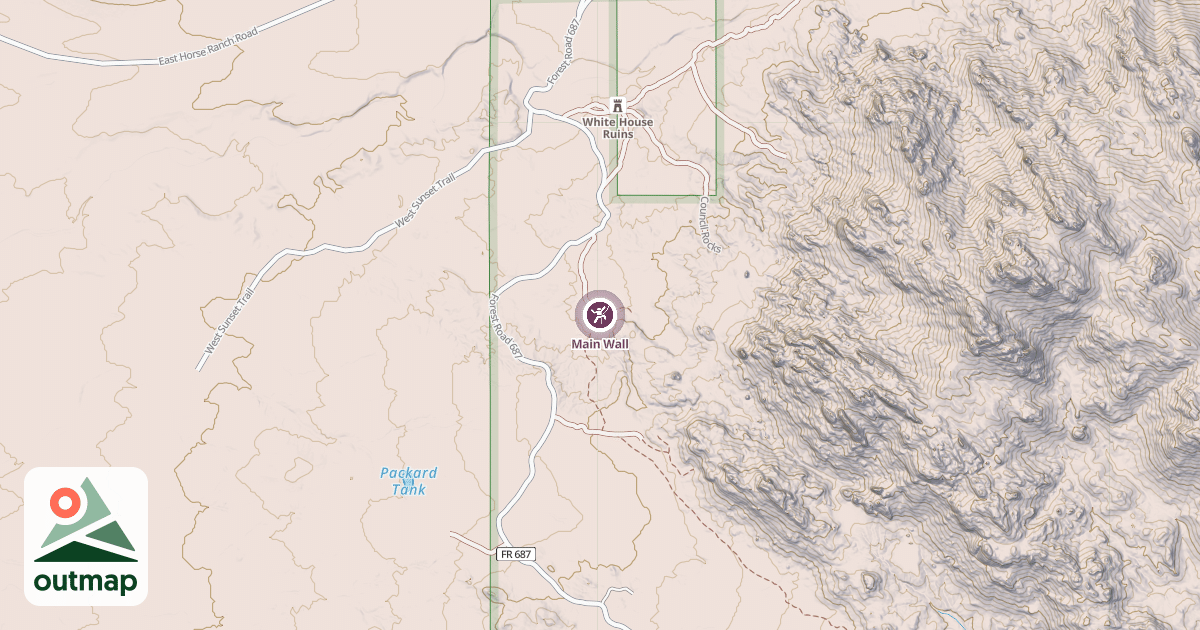 Map of Main Wall