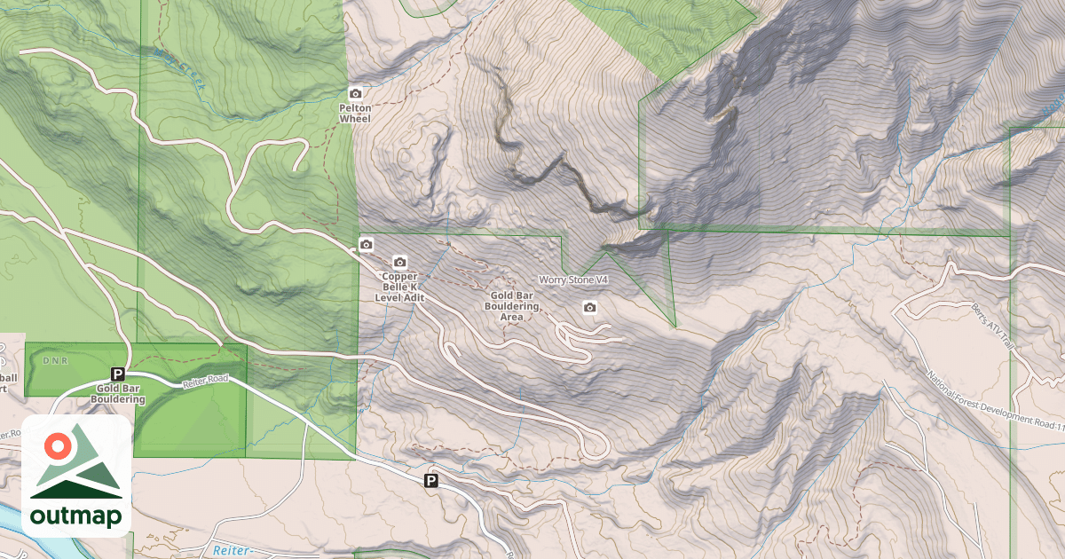 Map of Worry Stone