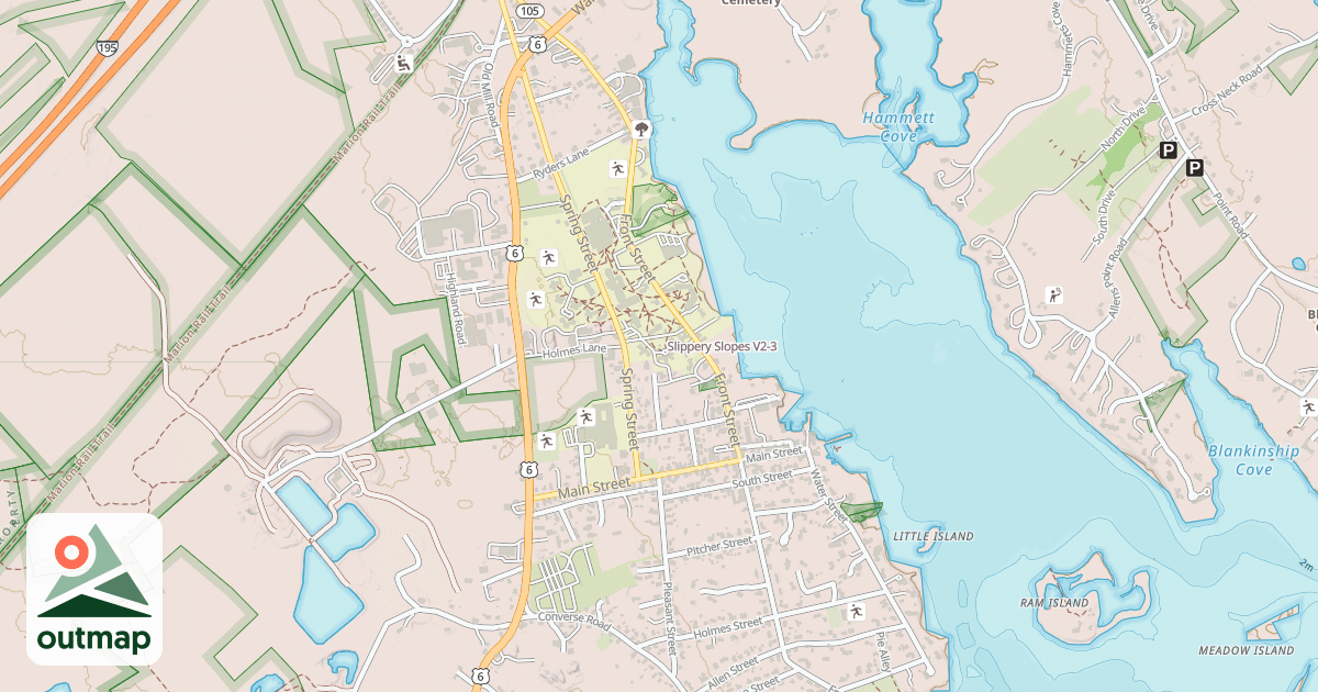 Map of Slippery Slopes