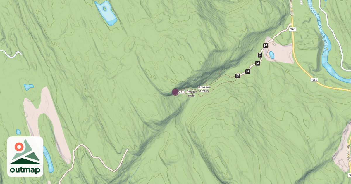Map of Maui