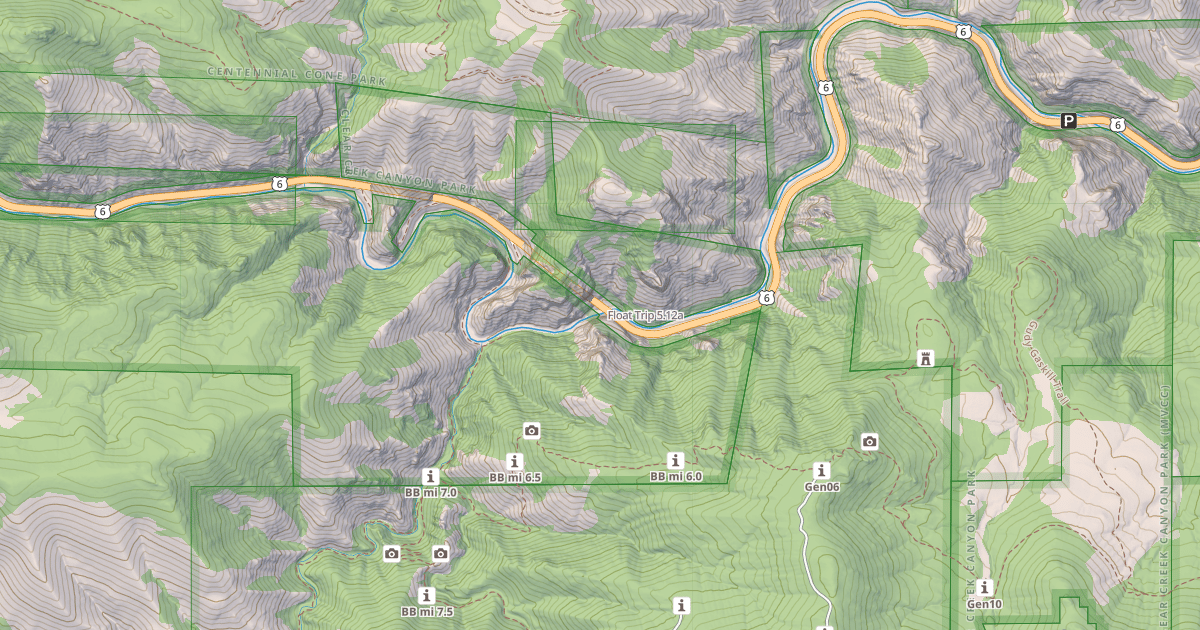 Map preview of Float Trip