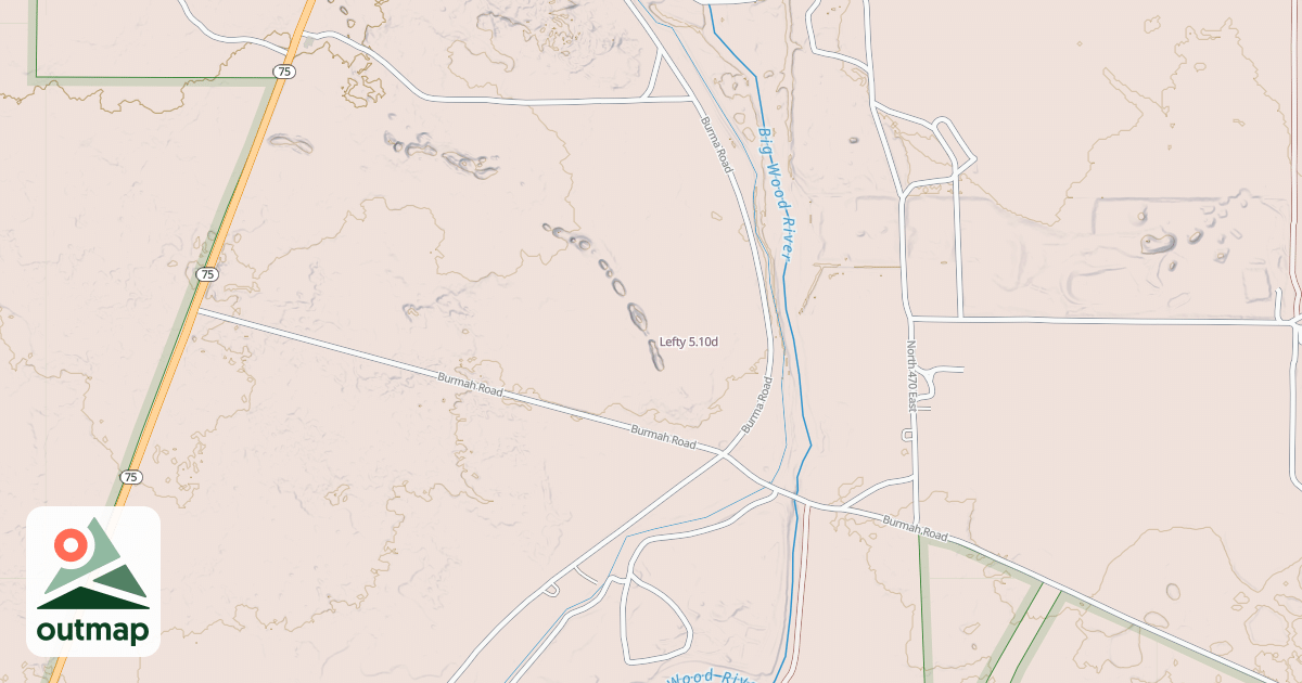 Map of Lefty