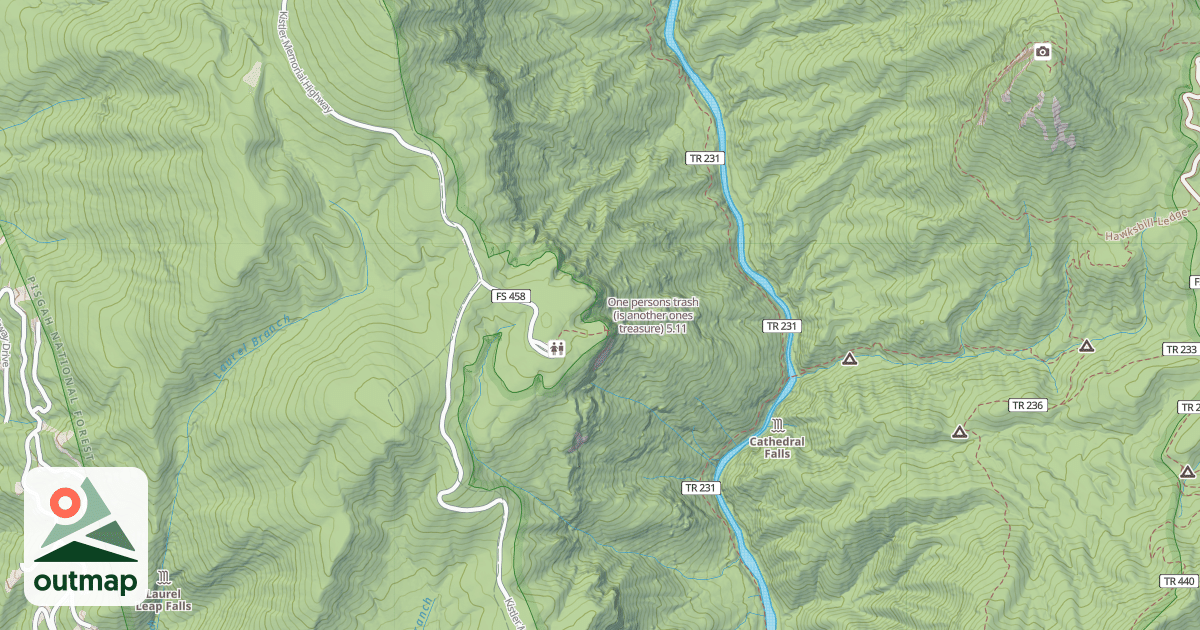 Map of One persons trash (is another ones treasure)