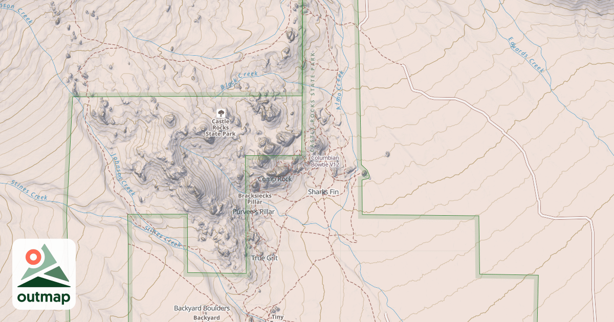 Map of Columbian Bowtie