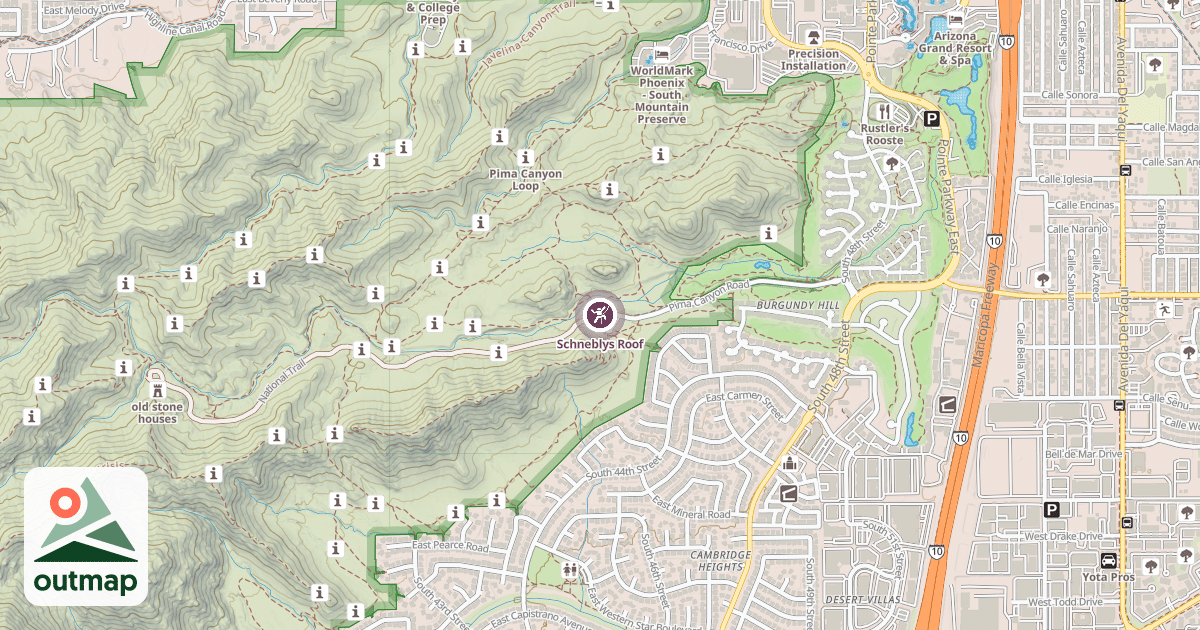 Map of Schneblys Roof