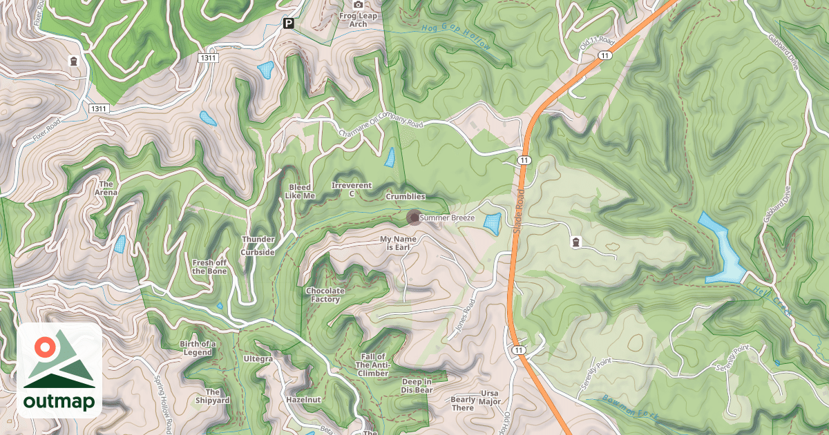 Map of Summer Breeze