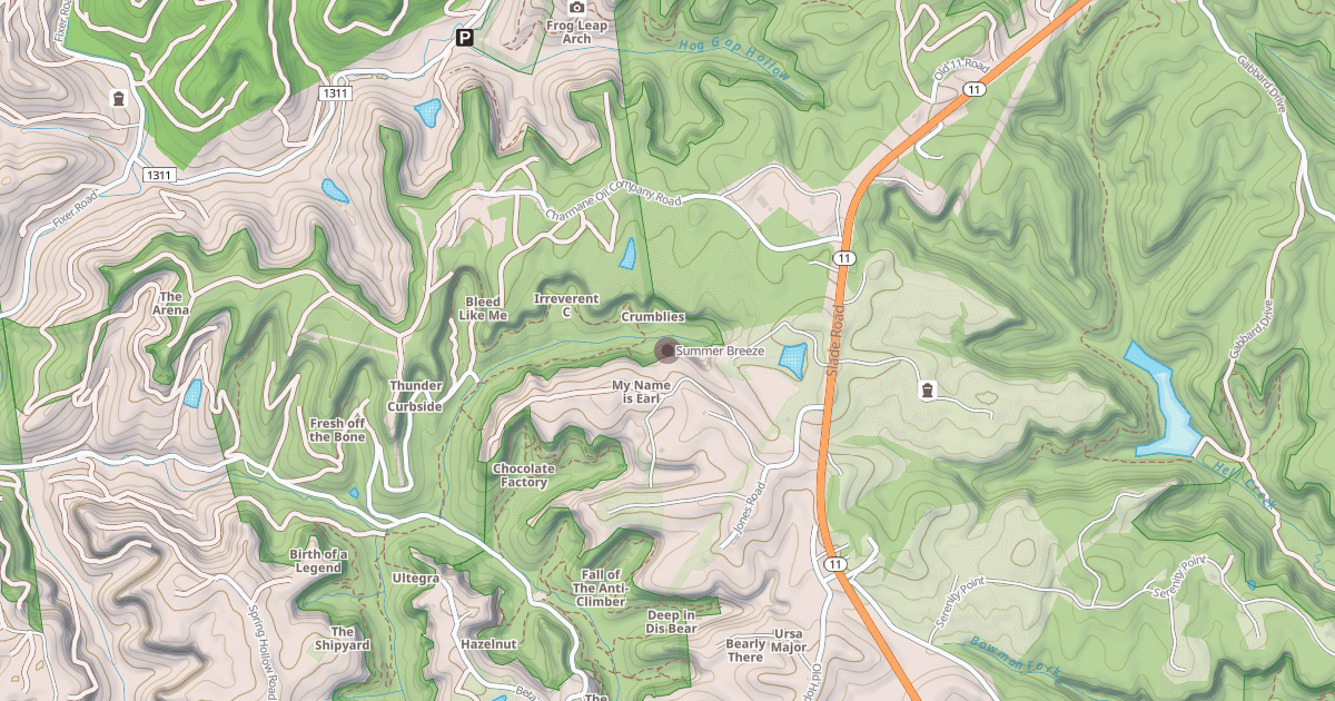 Map preview of Summer Breeze